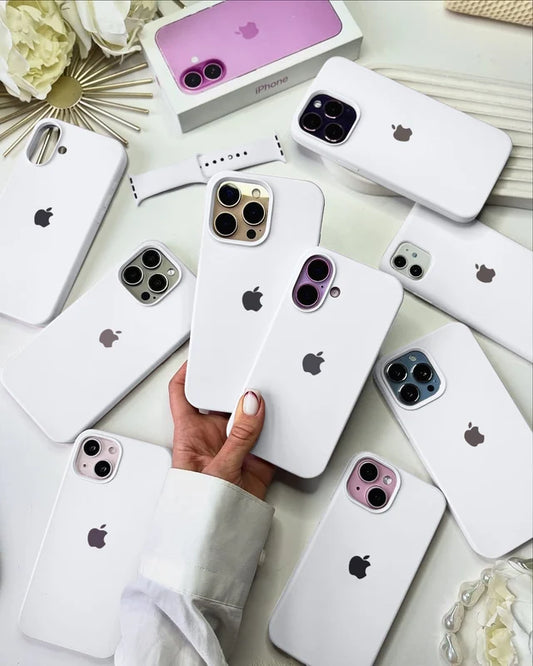 Clear iPhone Case - White Mist
