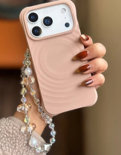 Crystal Beaded Phone Charm Wrist Accessory