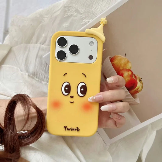 Cute Blush Face iPhone Case