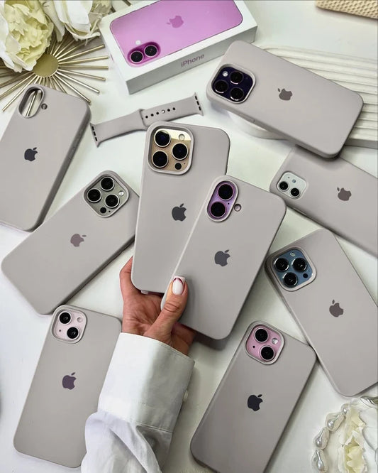 Clear  iPhone Case - Mocha Grey